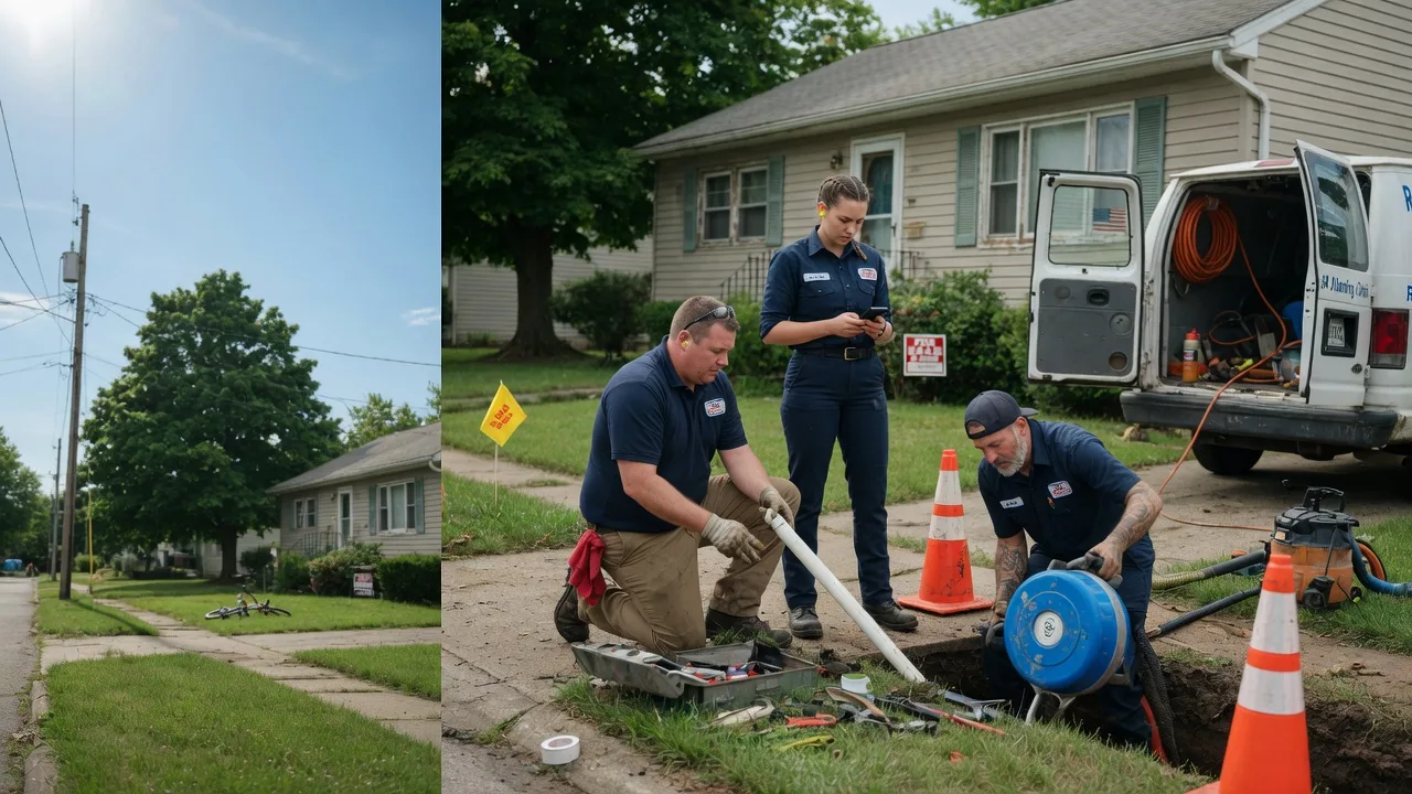 Sewer Line Repair in Reelsville, IN near me